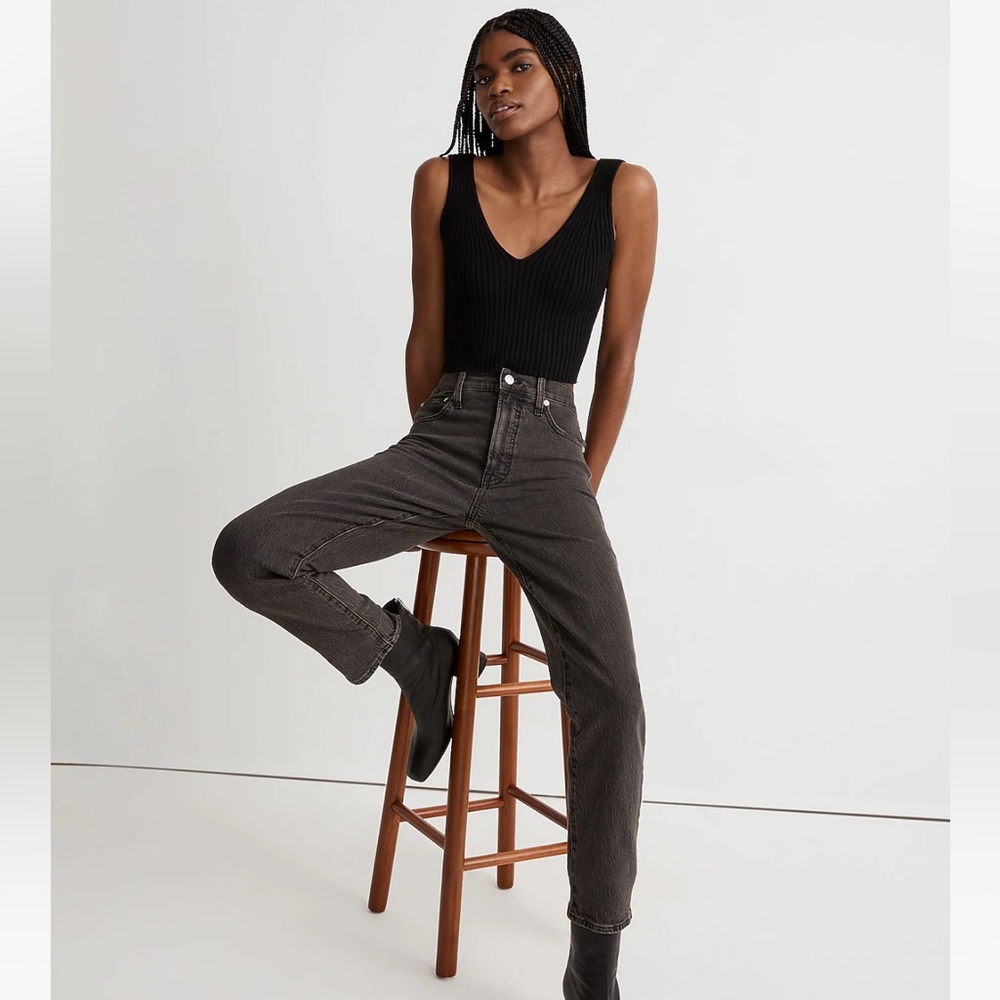 Madewell Dark Gray Vintage Jean